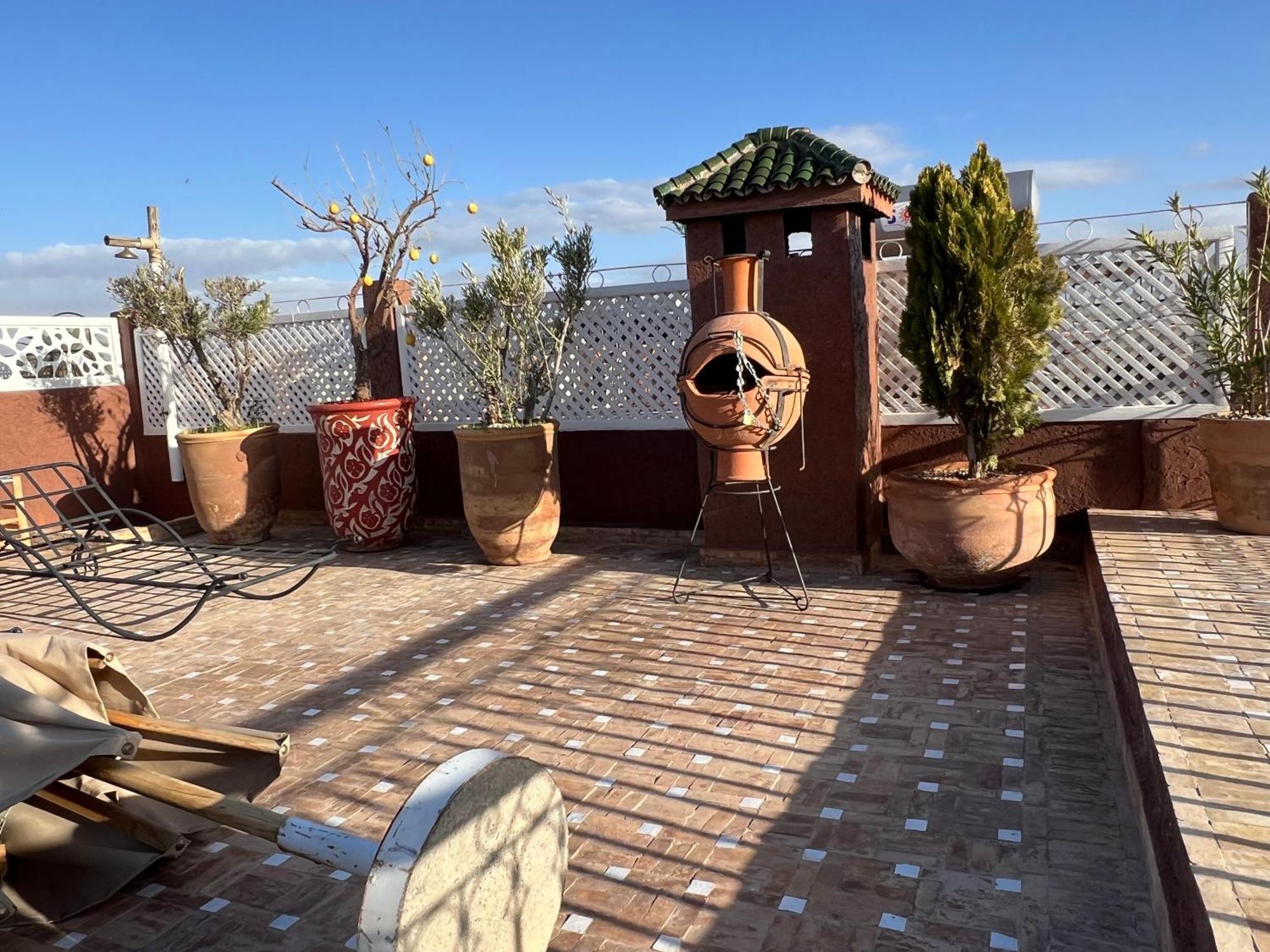מרקש "Le 21", Exclusive Luxury Duplex 400M From Jemaa El Fna Place -Hammam-Jacuzzi-Koutoubia View-Roof Terrace -Speed Wifi מראה חיצוני תמונה